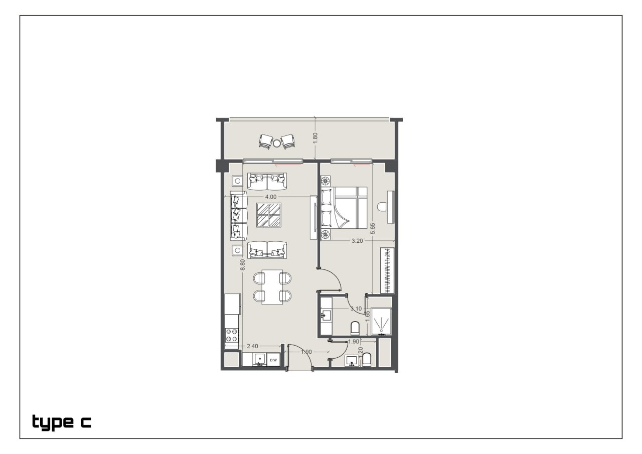 Type C – Floor Plan