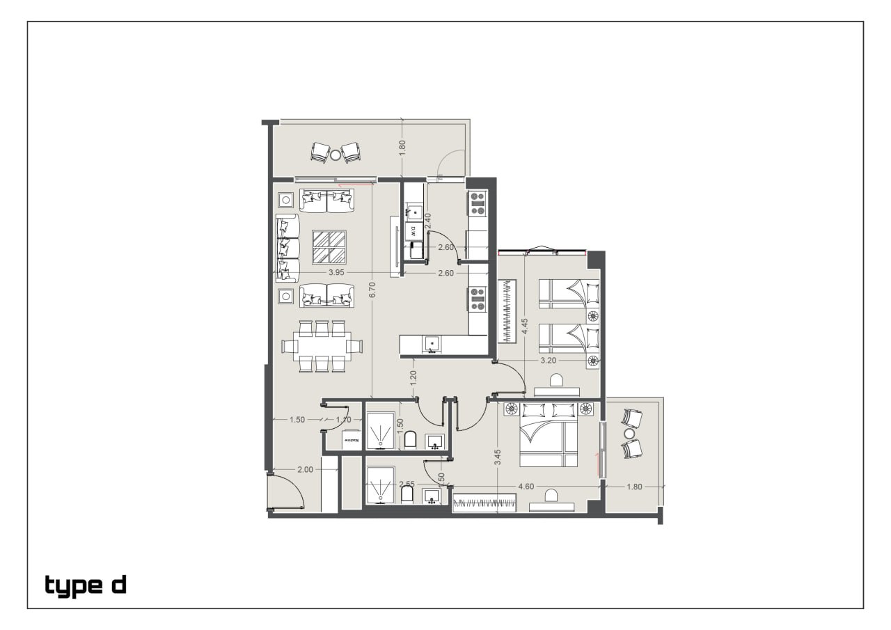 Type D – Floor Plan